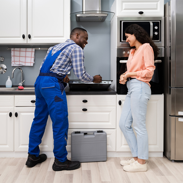 can you provide an estimate for cooktop repair before beginning any work in Natural Bridge